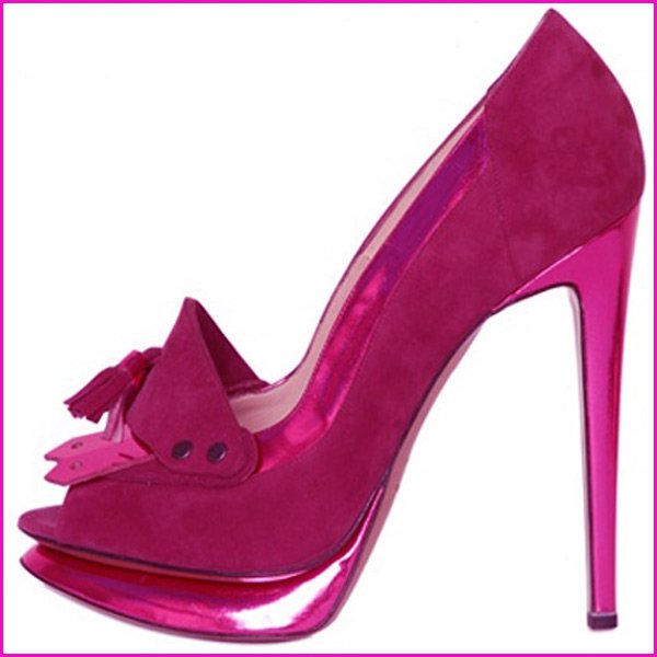 Обувь на выпускной 2012 розового цвета. Модная обувь для выпускного в
