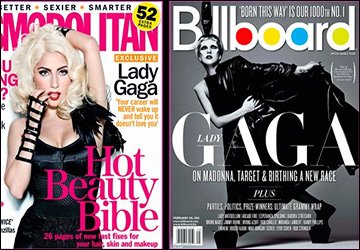 Леди Гага фото с обложки журналов
