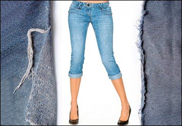 Что делать со старыми джинсами? Капри