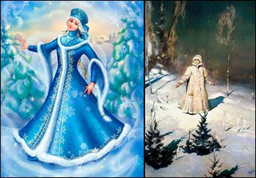Снегурочка ее костюм, фото и история