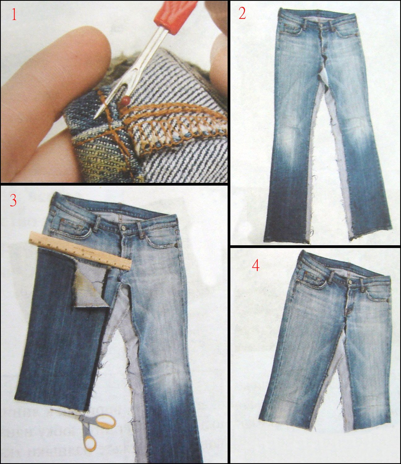 Как сшить джинсовую мини юбку для девочки