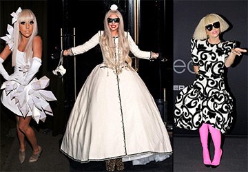 Лучшие платья Леди Гага