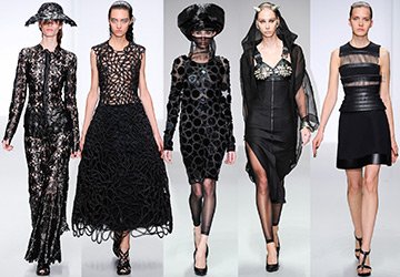 Черные платья 2014