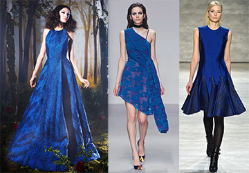 Синие платья 2014-2015