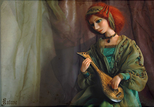 Авторские куклы и игрушки от Ольги Котовой