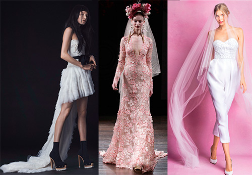 Свадебные платья 2016-2017 и альтернативные наряды на свадьбу