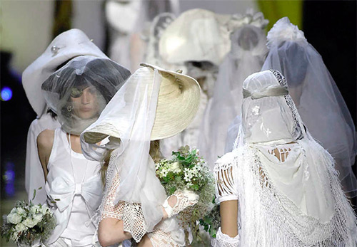 Вязаные свадебные платья – роскошные и практичные модели