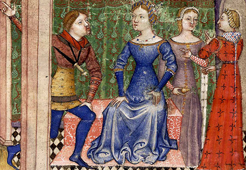 Мода и костюм эпохи Средневековья – романский стиль