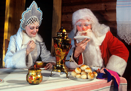Дед Мороз из СССР – винтажные новогодние фото