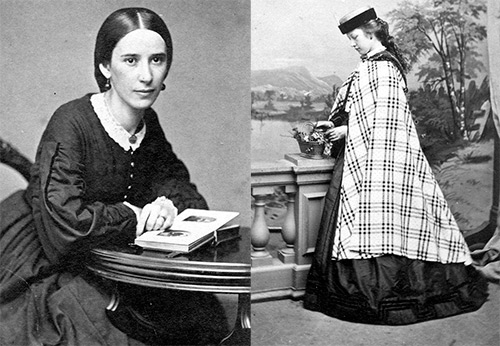 Модные платья 1860 годов – редкие фото