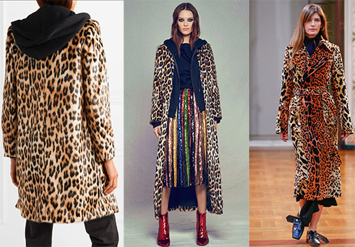 Леопардовое пальто 2019 – модная тенденция