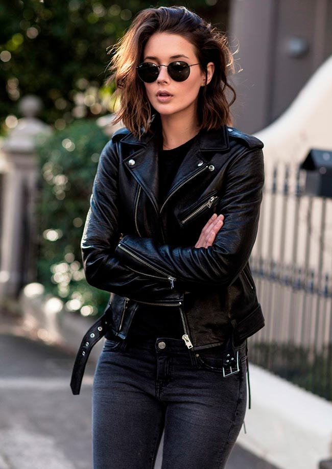Lovely Ladies In Leather Angelina Jolie In A Leather Jacket Leather Pants