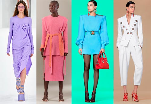 Модные цвета и оттенки в одежде и аксессуарах 2022