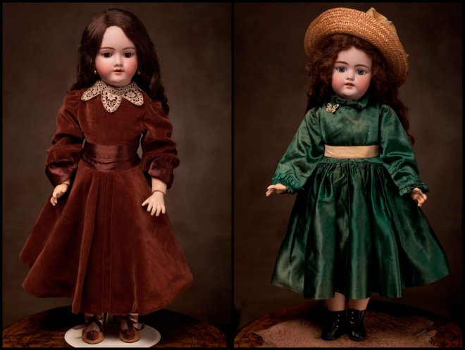 Коллекционные фарфоровые куклы ручной работы