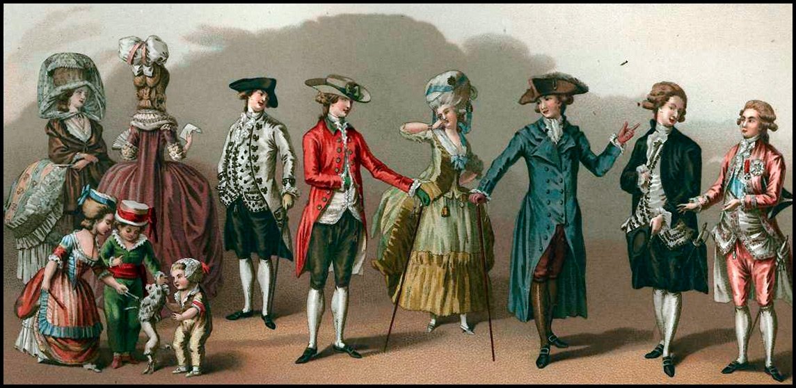 Европа 17 век мод скачать