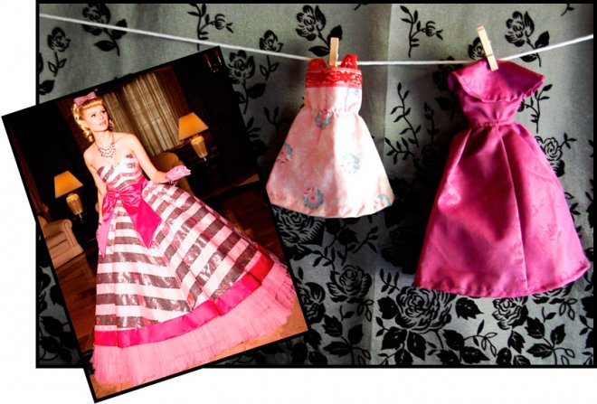 Шикарные платья для куклы Барби