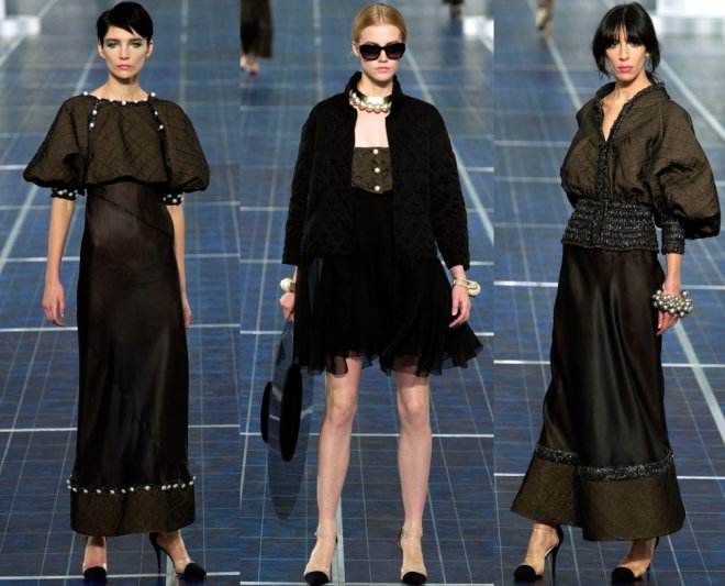 Коллекция женской одежды Шанель 2013