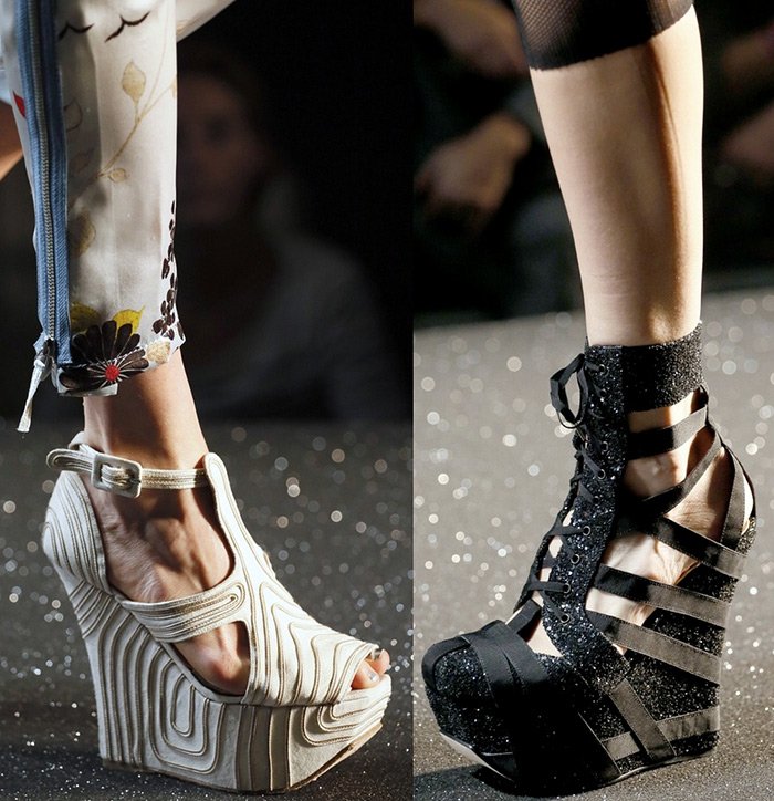обувь Jean-Paul Gaultier весна-лета 2013