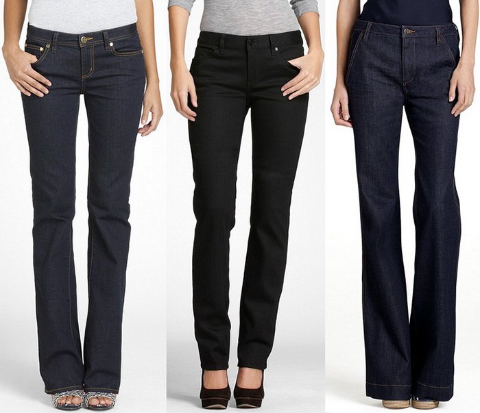 Какой длины должны быть прямые джинсы женские фото