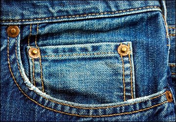 Как украсить джинсы