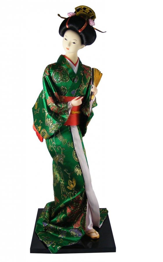 Японская интерьерная кукла, фото
