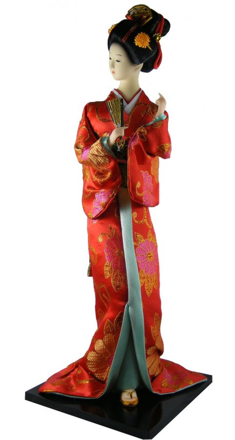 Японская интерьерная кукла, фото