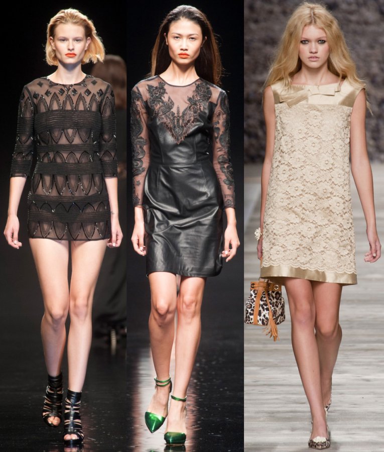 Модные платья из коллекций весна-лето 2014