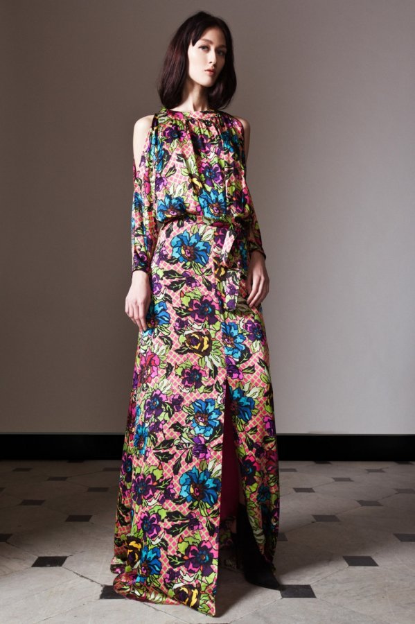 Платье Temperley London осень-зима 2014-2015
