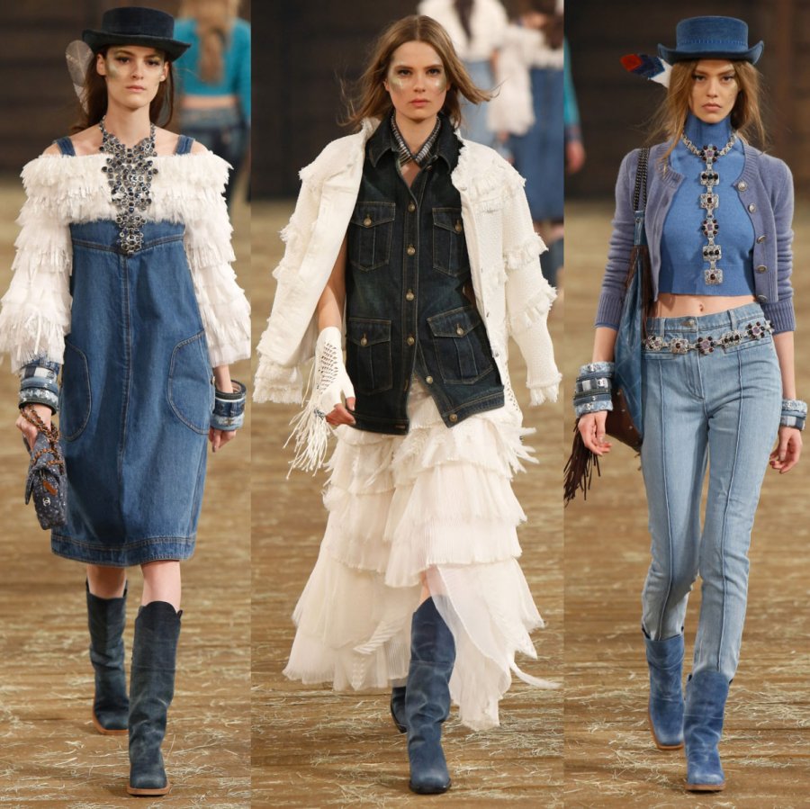 Модная одежда Chanel осень-зима 2014-2015