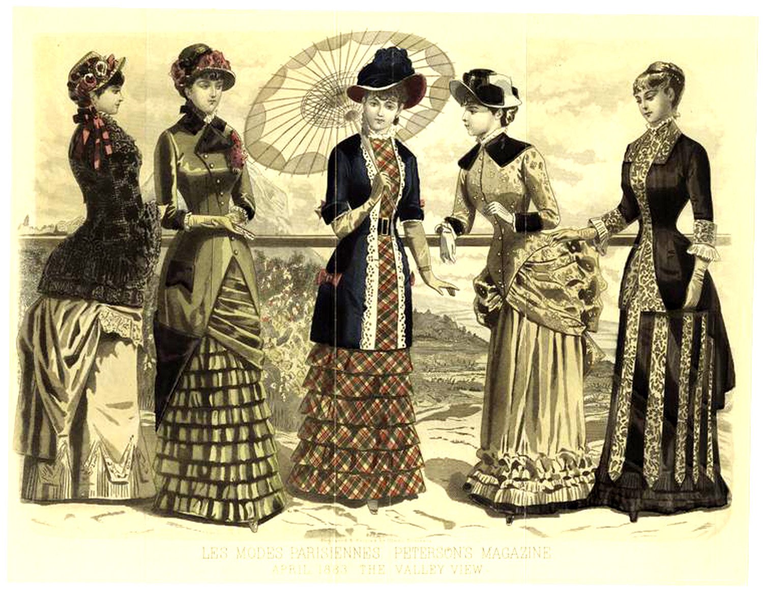 Мода второй половины 19 века