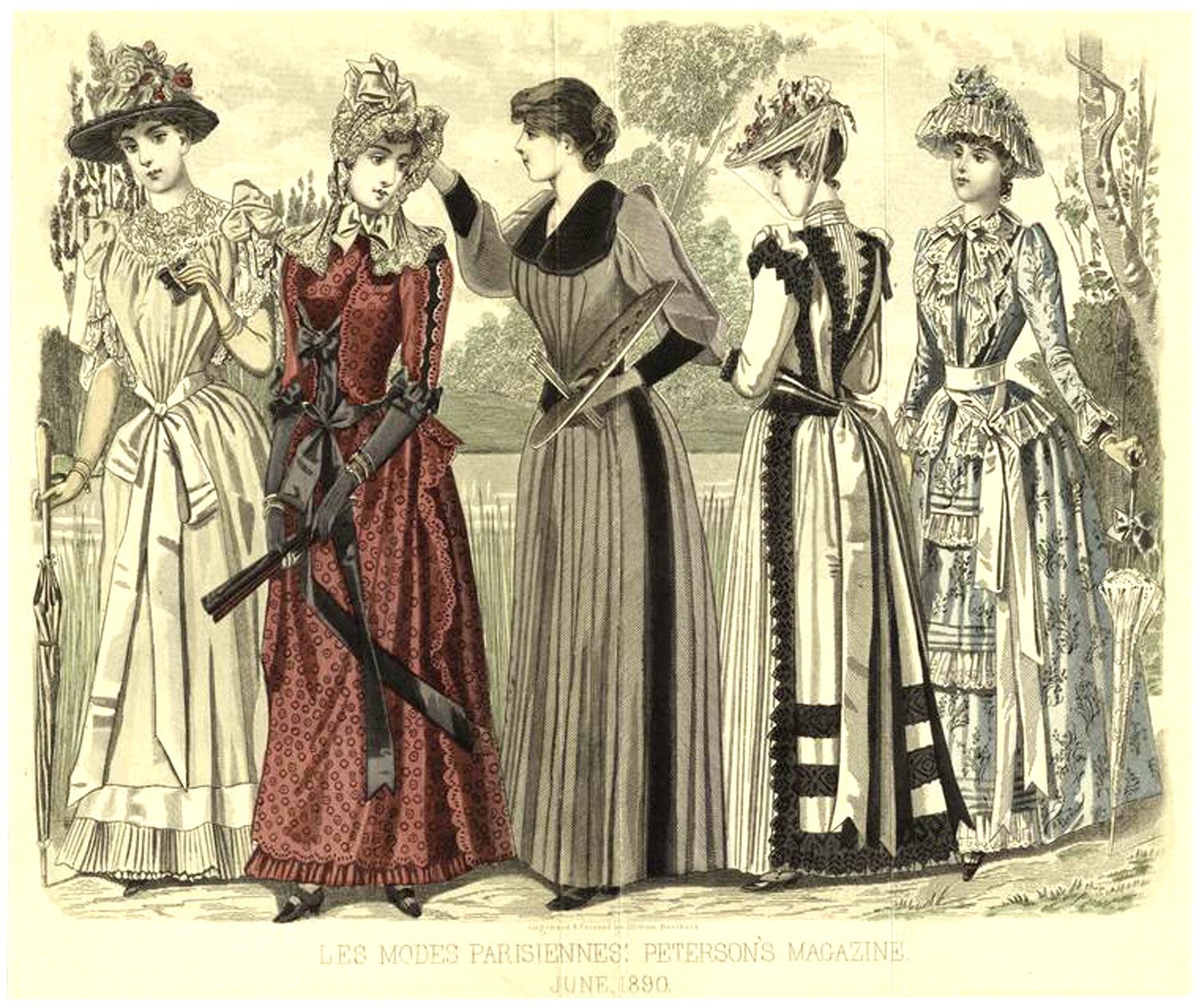 Одежда конца 19 века в россии
