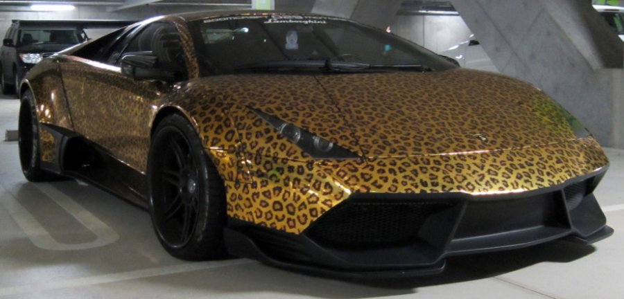 Леопардовый принт для автомобиля