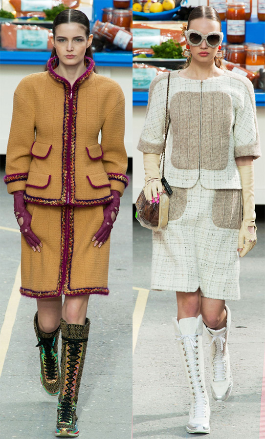 Жакеты Chanel осень и зима 2014-2015