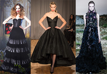 Черные вечерние платья 2014-2015