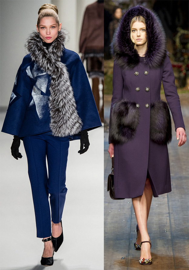 Модные пальто из коллекций 14-15