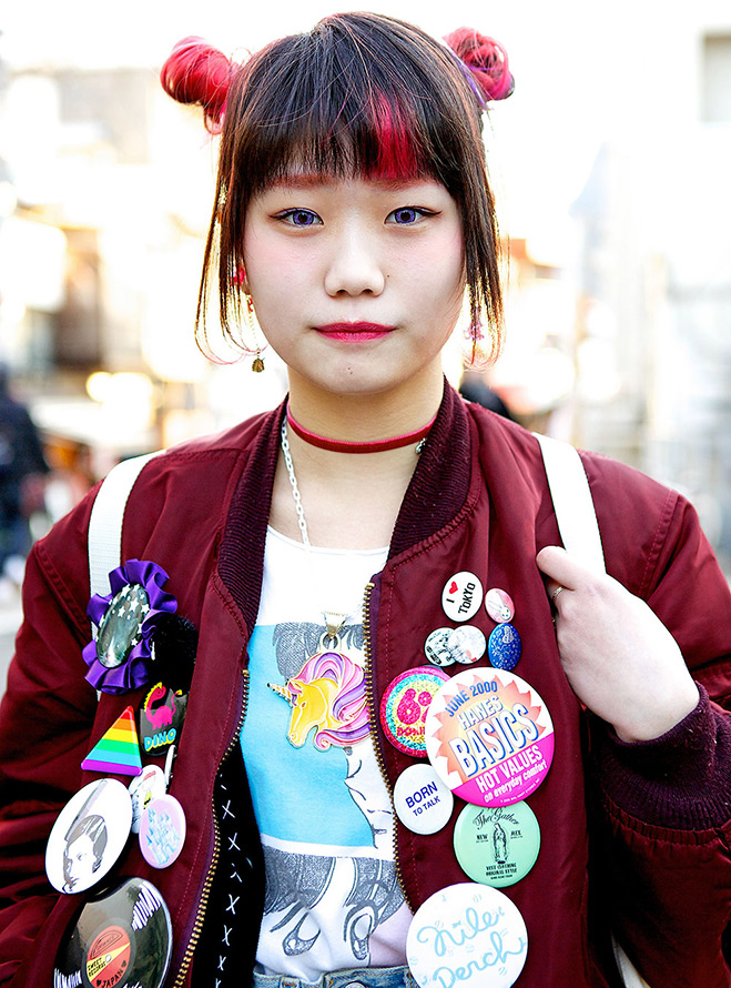 Японская девушка – прическа