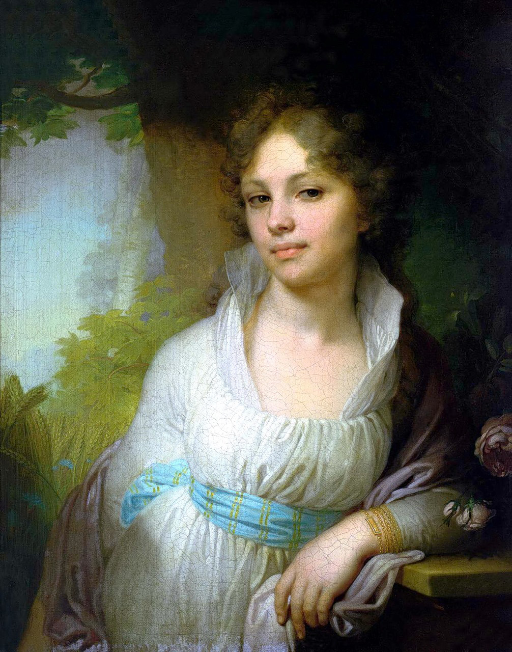 Мария Лопухина портрет Боровиковского