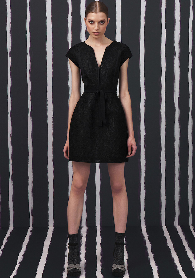 51 черное платье на осень и зиму 2015-2016