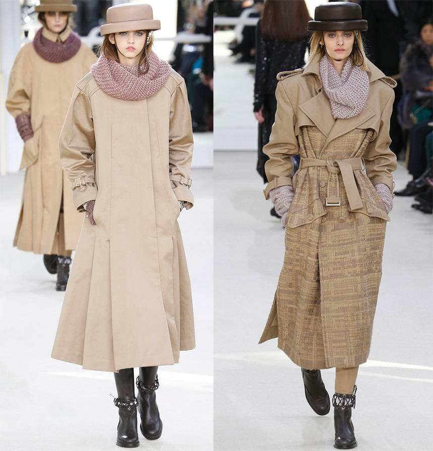 Модное пальто Chanel