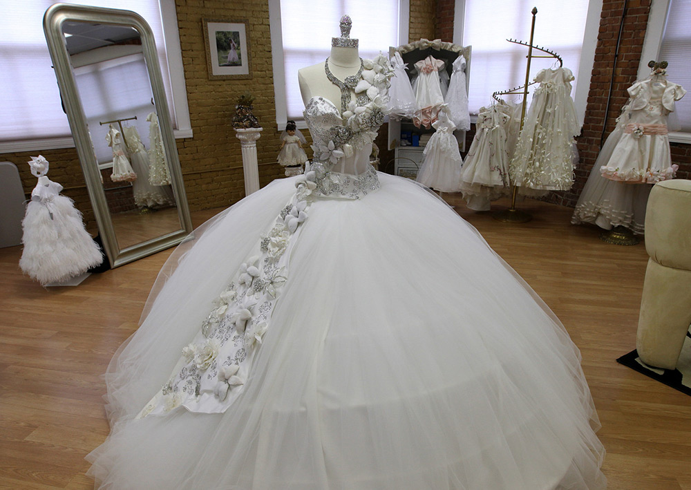 Свадебное платье цыганской невесты