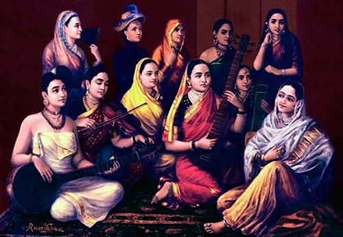 Национальный костюм Индии для женщин и мужчин