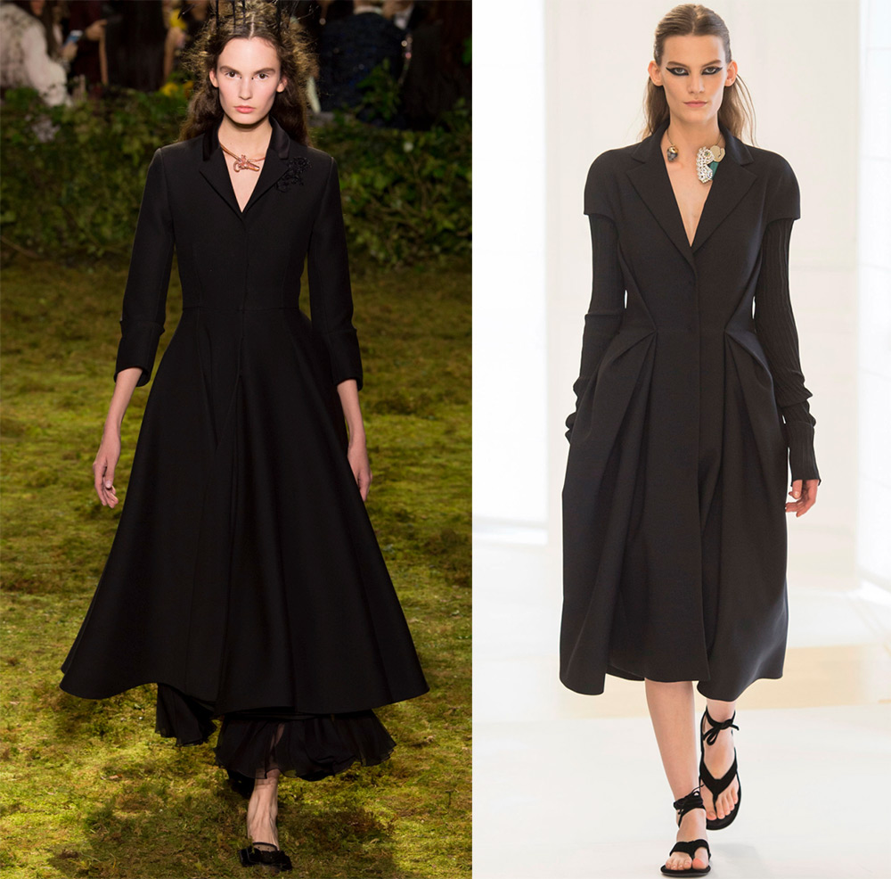 Платье-пальто от Christian Dior