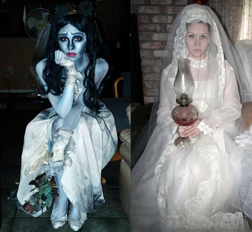 Свадебное платье на Хэллоуин