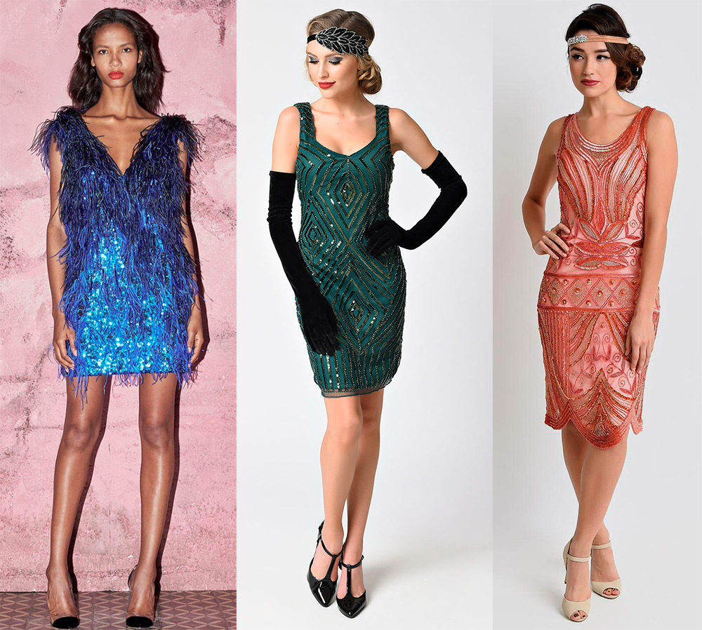 Платья в стиле Чикаго 30-х годов – создаем модный образ