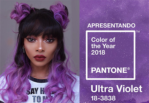 Главный цвет 2018 года в одежде - ультрафиолетовый