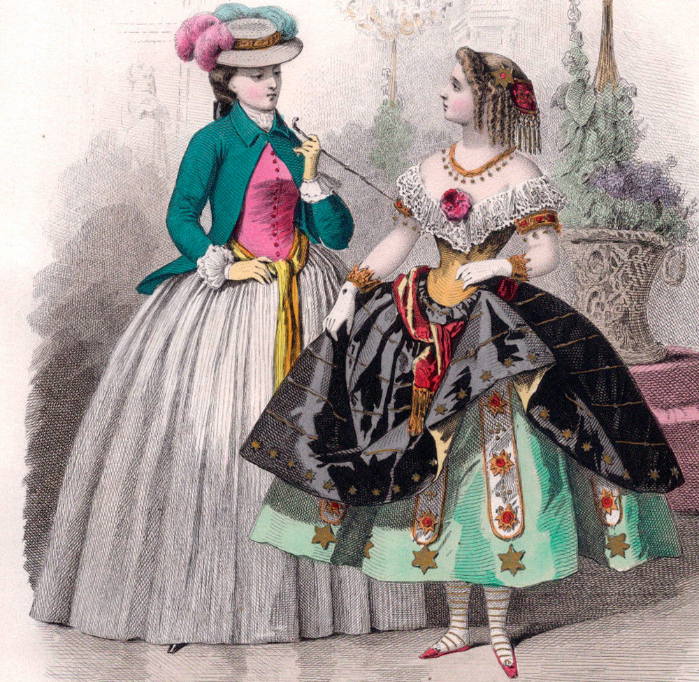 Одежда европы 19 века