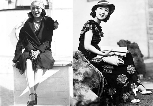 Японские девушки и женщины – фото 1920 годов