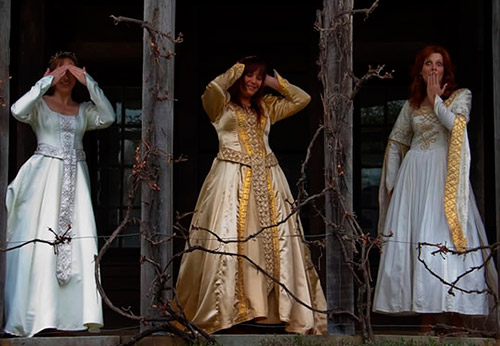 Средневековые свадебные платья и свадебный обряд в Лиде