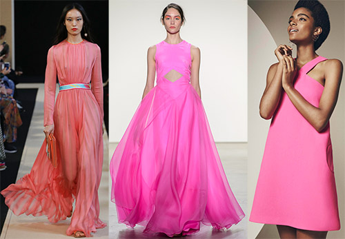 Розовые платья 2018 – лучшие модели и образы