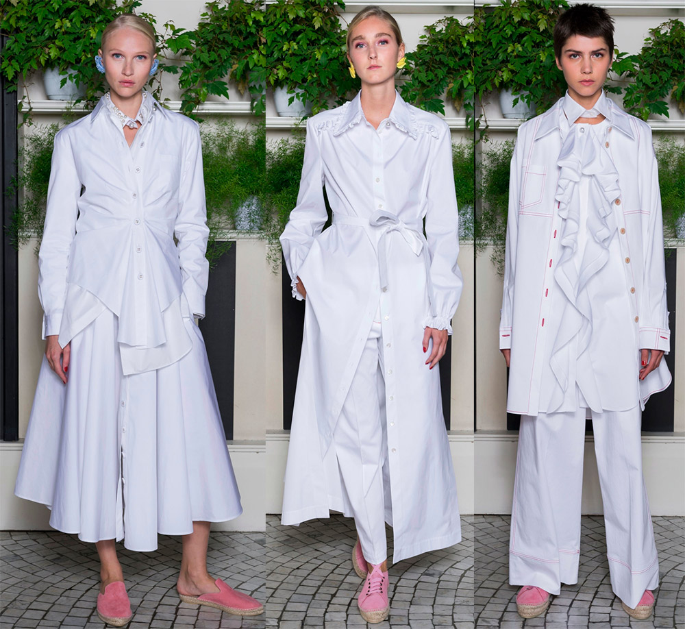 Женские костюмы белого цвета – лучшие модели